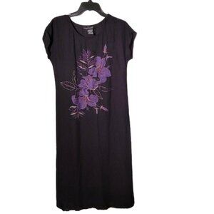 Carol Little Black Sleeveless Midi Dress Size 4